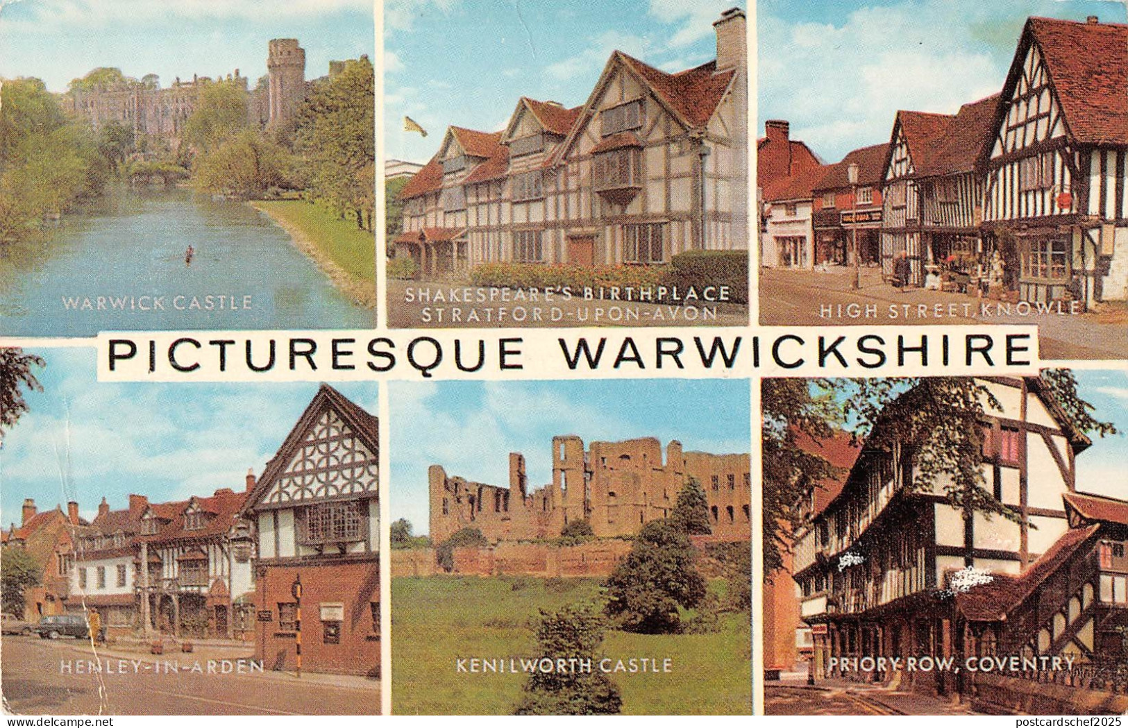 uk10069 picturesque warwickshire  uk