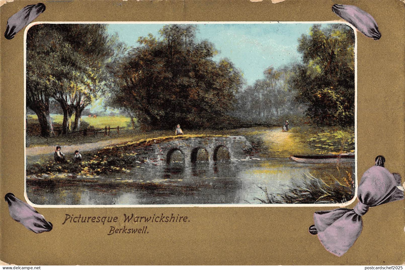 uk12247 berkswell picturesque warwickshire real photo   uk