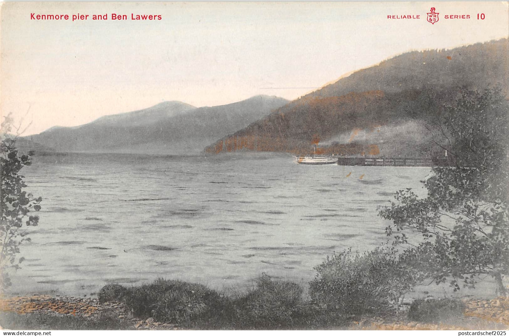 uk15792 kenmore pier and ben lawers scotland  uk