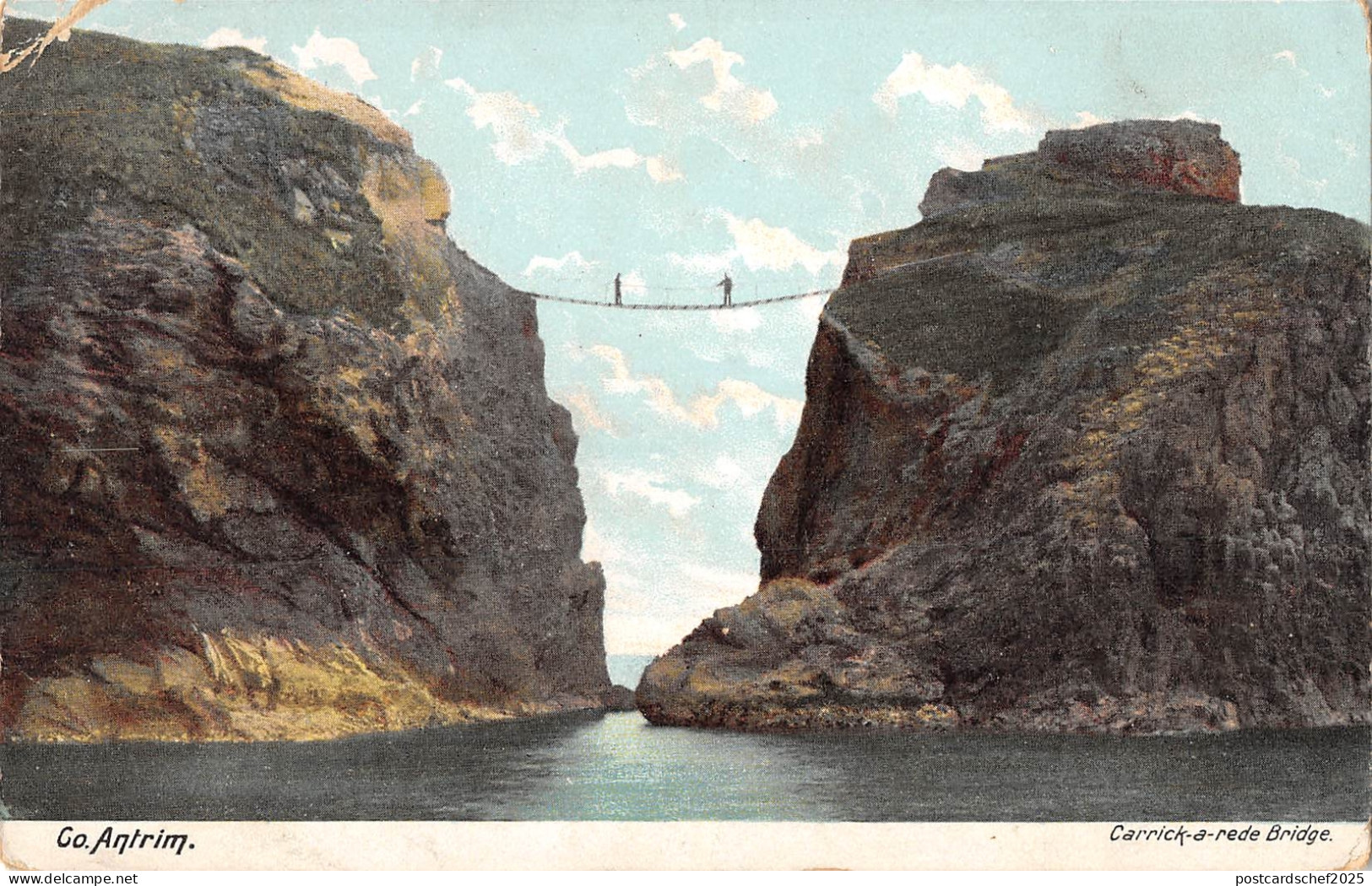 uk16777 carrick a rede bridge antrim northern ireland  uk