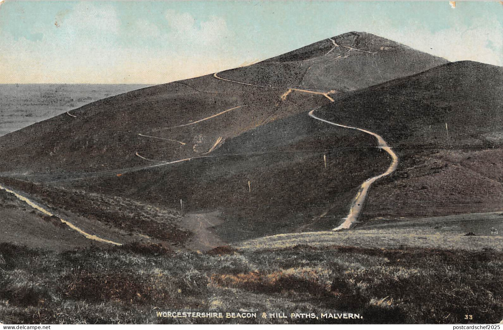 uk19901 worcestershire beacon and mill paths malvern uk