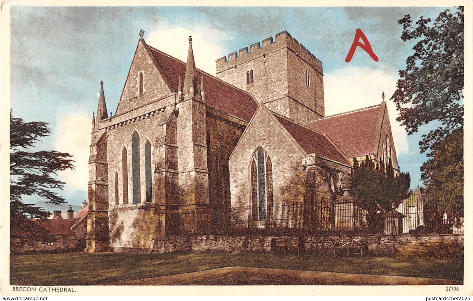 uk23399 brecon cathedral wales  uk