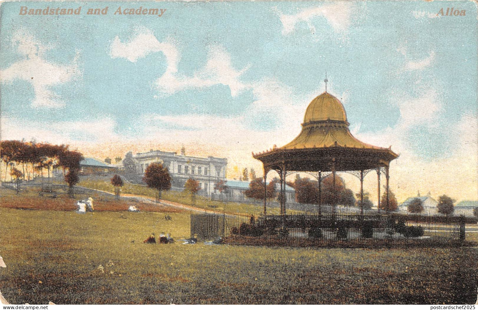 uk23608 bandstand and academy alloa scotland uk