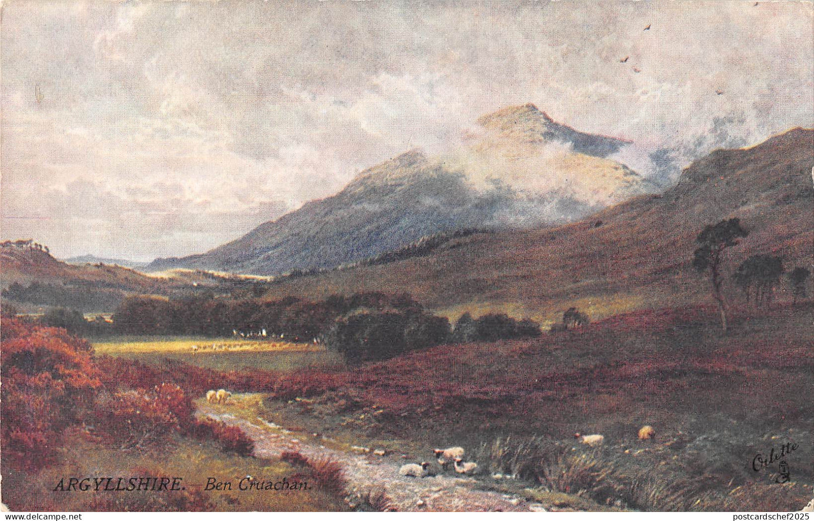 uk23903 ben cruachan argyllshire scotland  uk