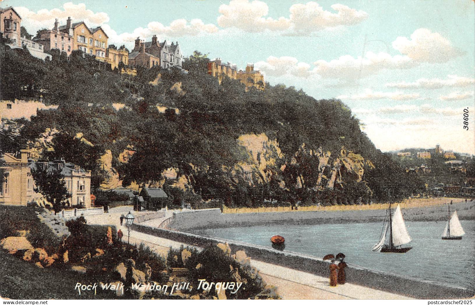 uk31399 rock walk waldon hill torquay uk