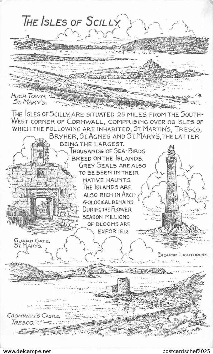 uk3271 the isles of scilly real photo uk