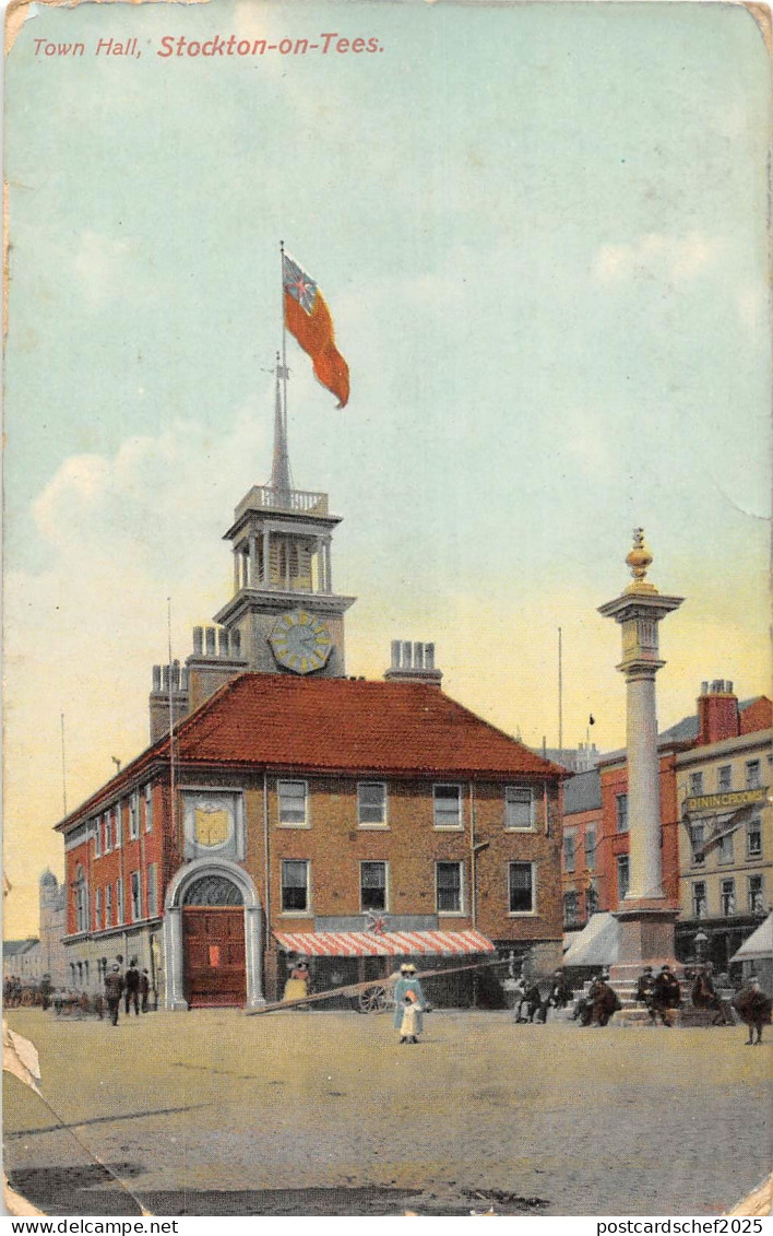 uk32815 town hall stockton on tees  uk