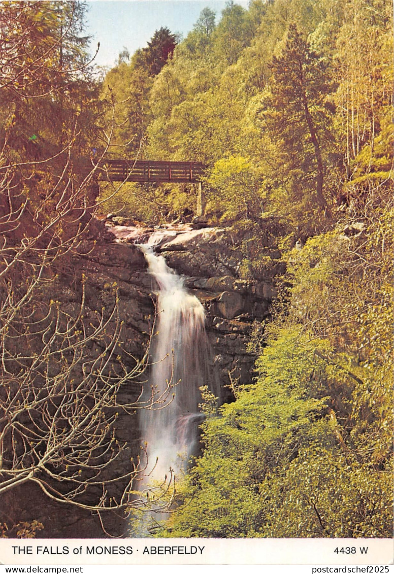 uk33975 falls of moness aberfeldy scotland uk