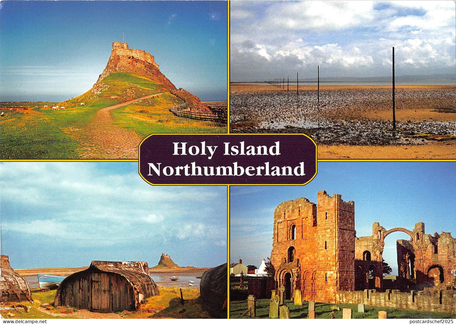 uk34918 holy island northumberland  uk