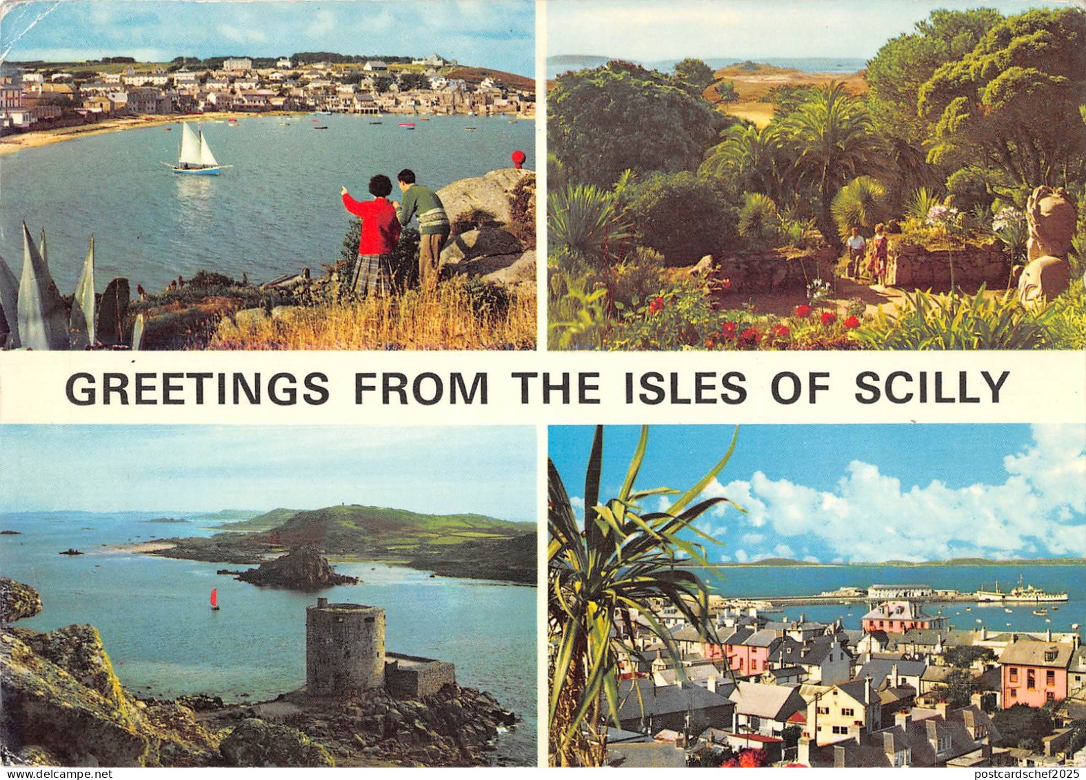 uk35234 greetings from the  isles of scilly uk