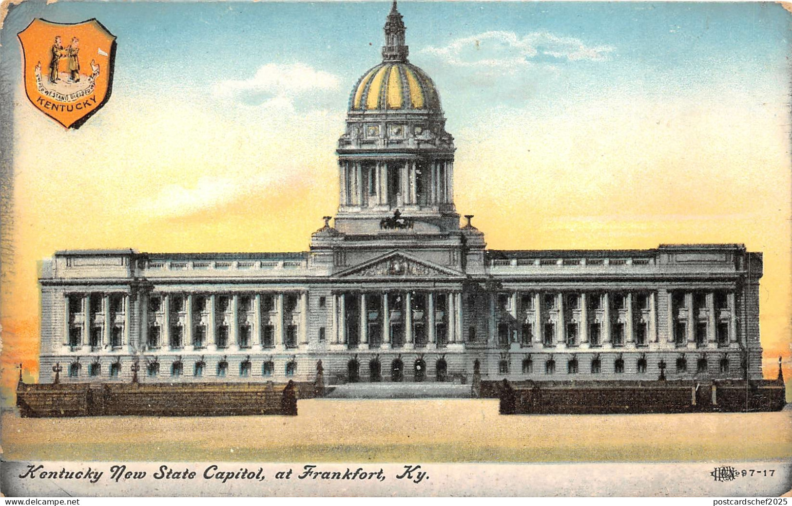 uk42305 kentuky new state capitol  frankfort ky usa