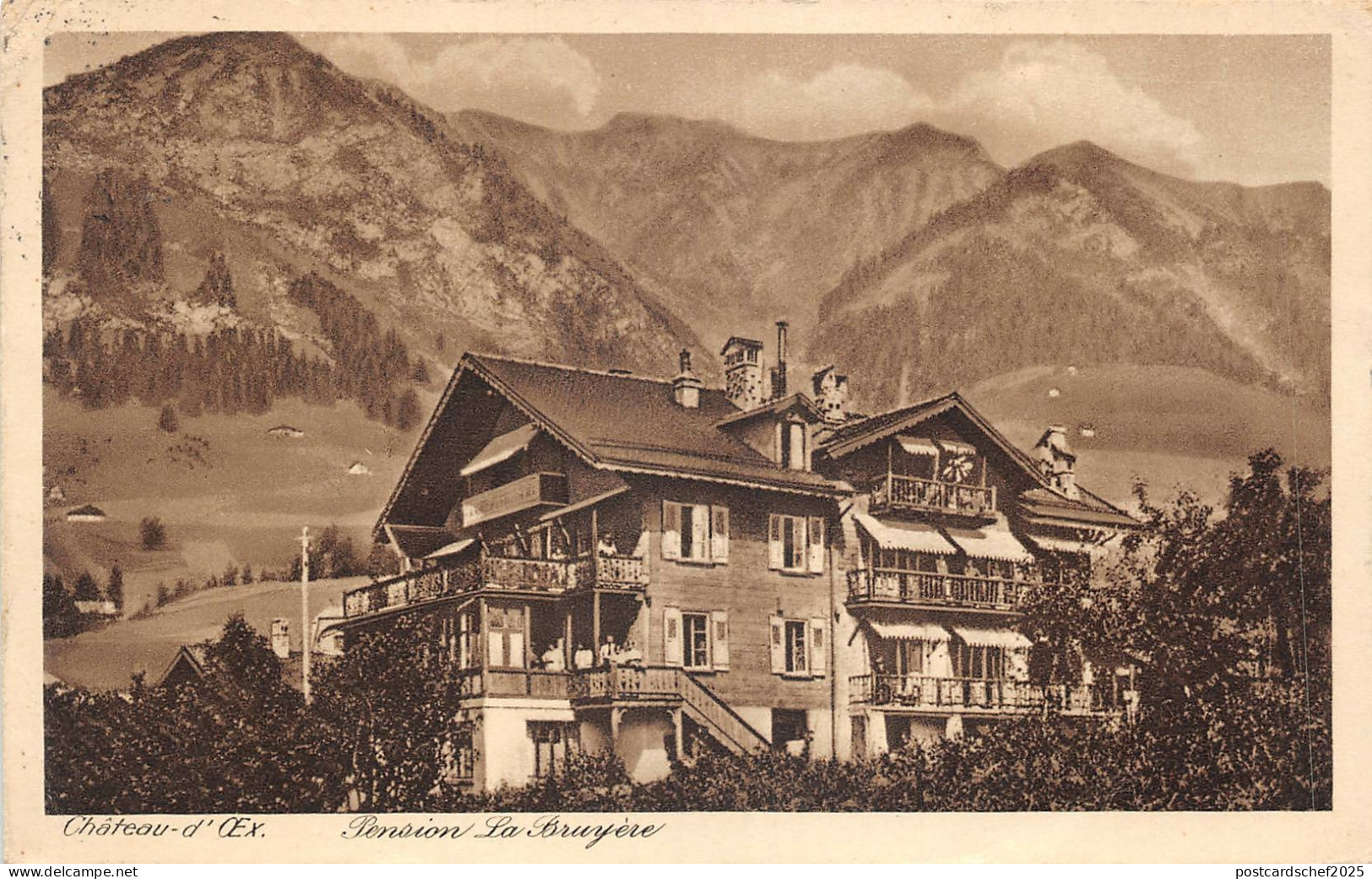 uk42735 chateau d oex pension la bruyere  switzerland