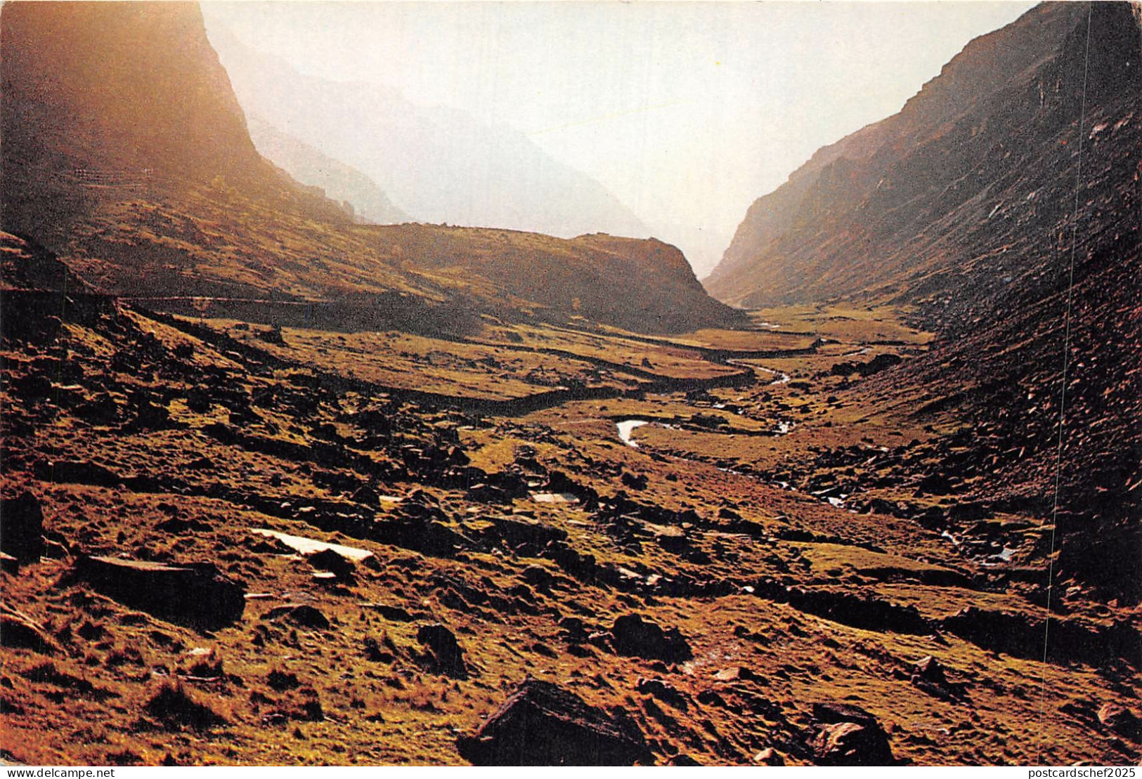 uk44494 llanberis pass caernarvonshire wales uk