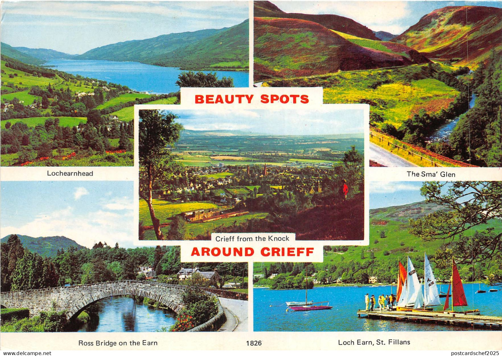 uk44674 beautiful spots around crieff scotland uk