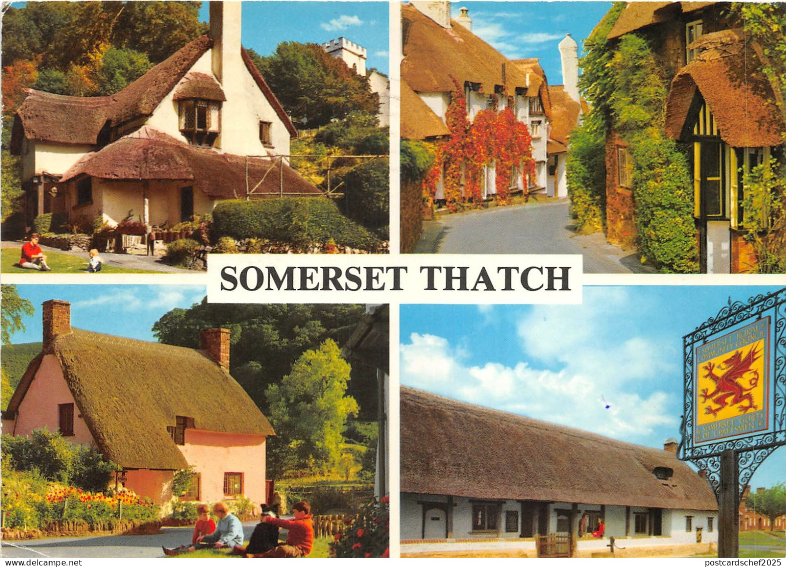 uk46063 somerset thatch uk