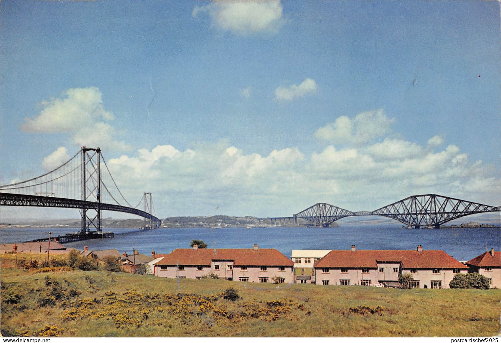 uk4638 forth bridges queensferry wales uk