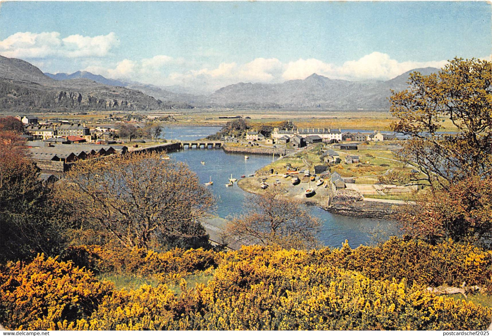 uk47094 portmadoc harbour caernarvonshire wales uk