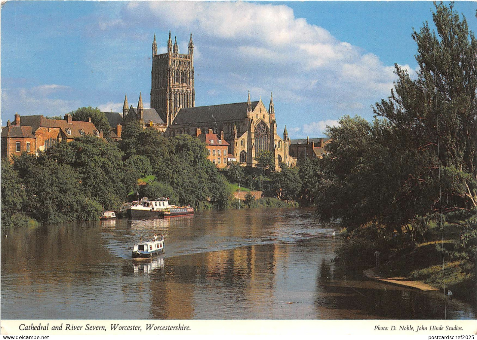 uk50701 chatedral and river severn worcester worcestershire uk
