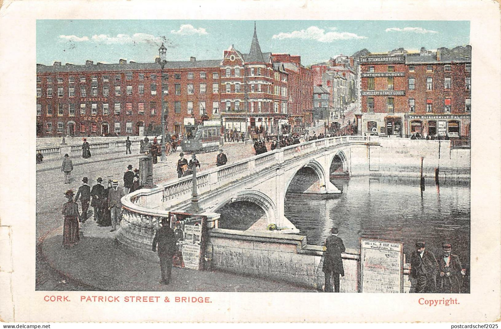 uk51047 patrick street and bridge cork ireland
