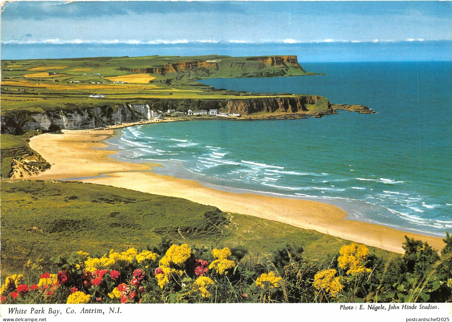 uk51911 white park bay antrim northern ireland uk
