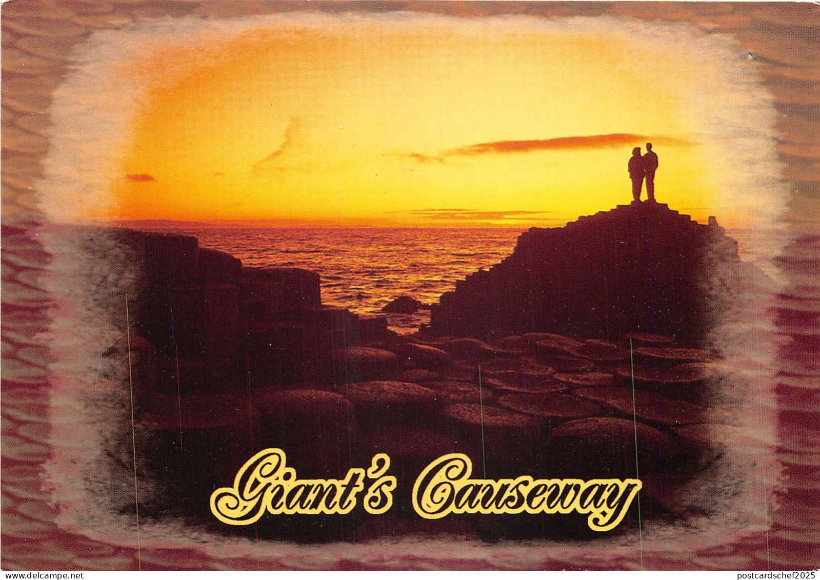 uk52546 giants causeway antrim northern ireland real photo uk