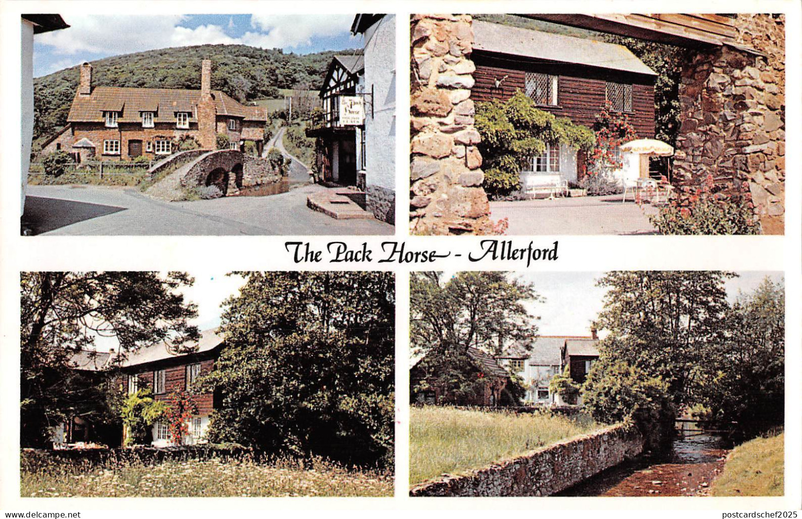 uk5973 pack horse allerford uk