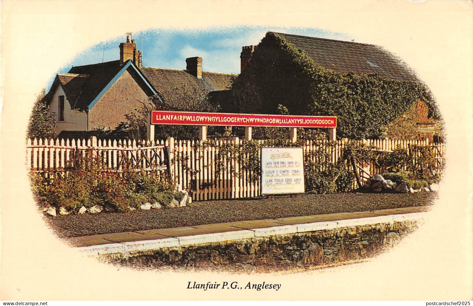 uk7067 llanfair anglesey wales  uk
