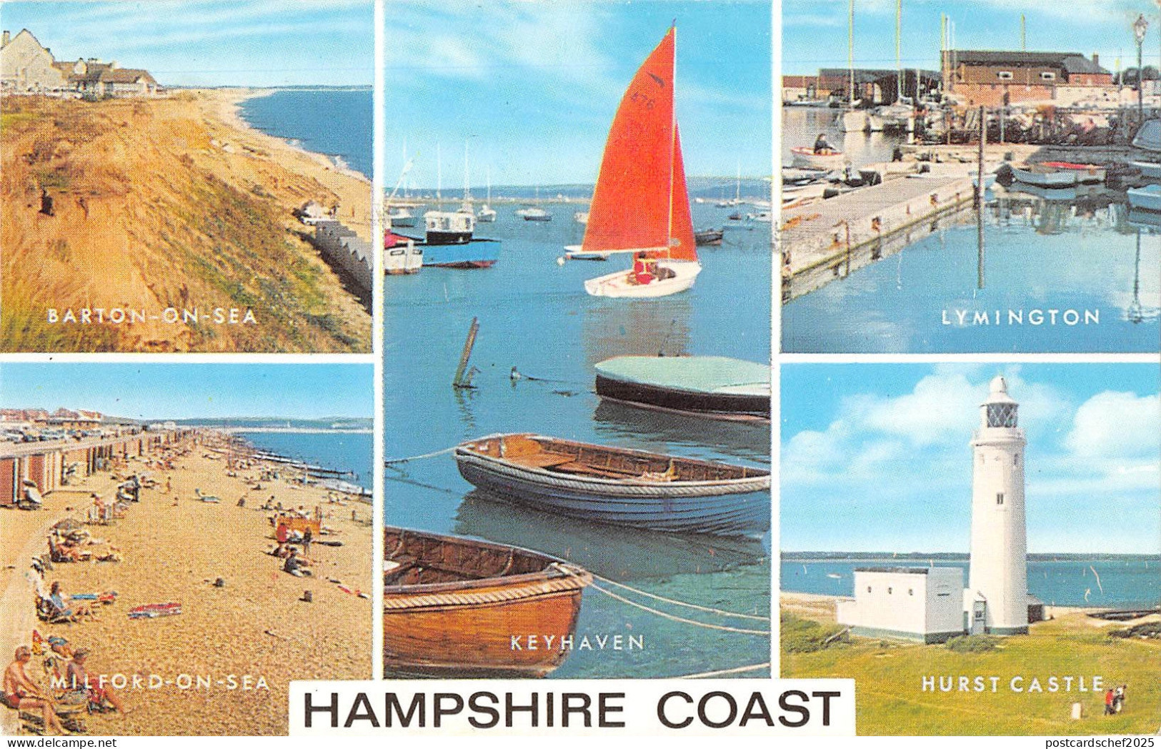 uk8740 hampshire coast uk