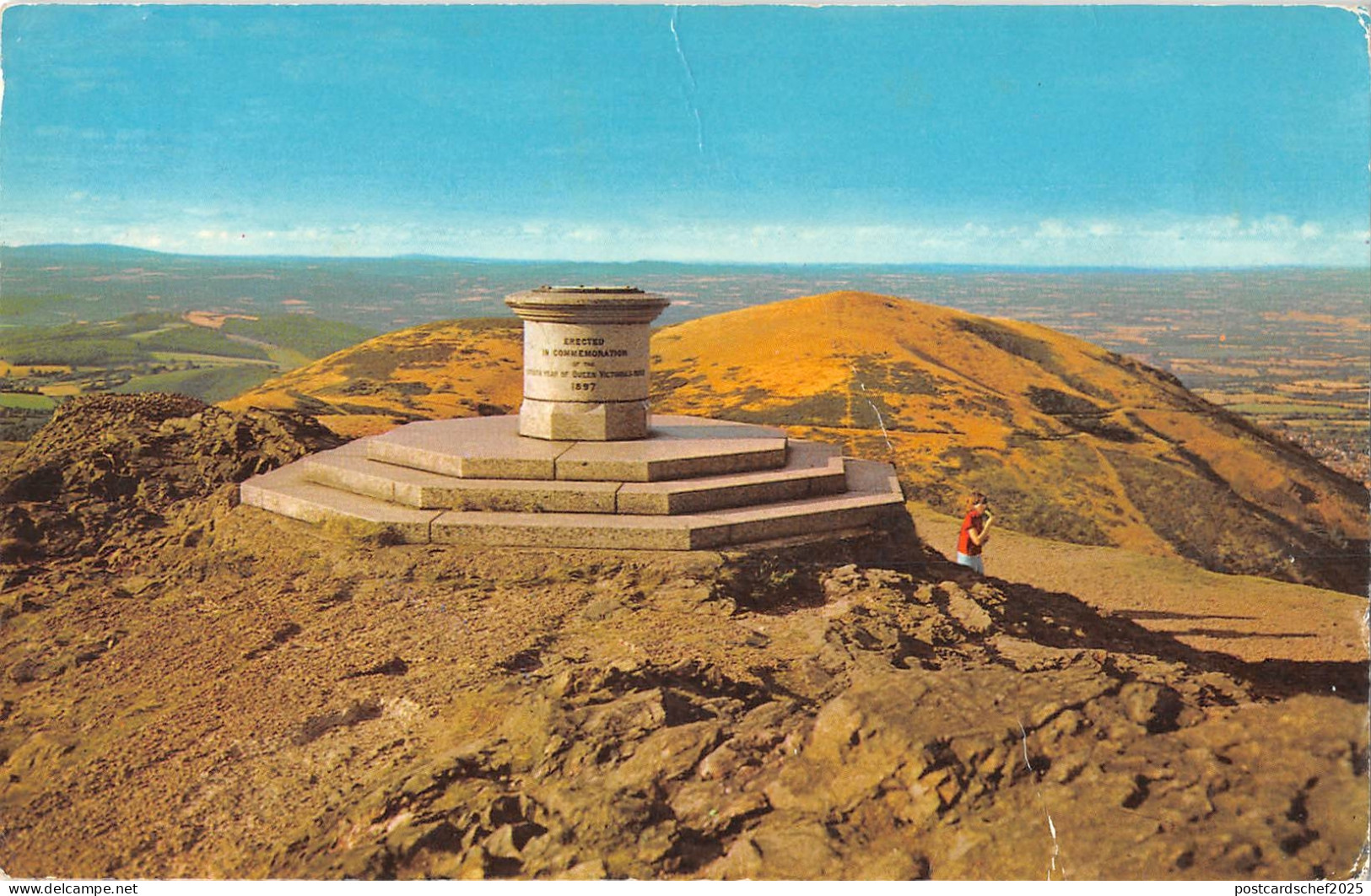 uk9089 summit of the worcestershire beacon great malvern uk