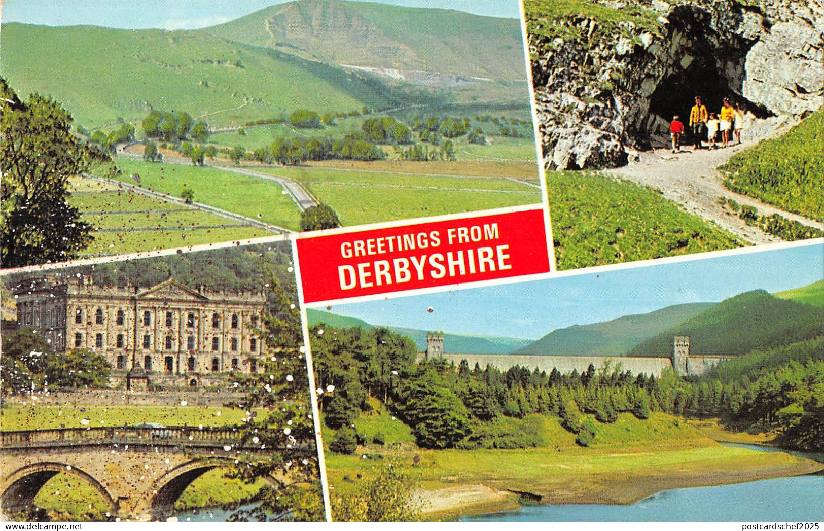 uk9348 greetings from derbyshire  uk