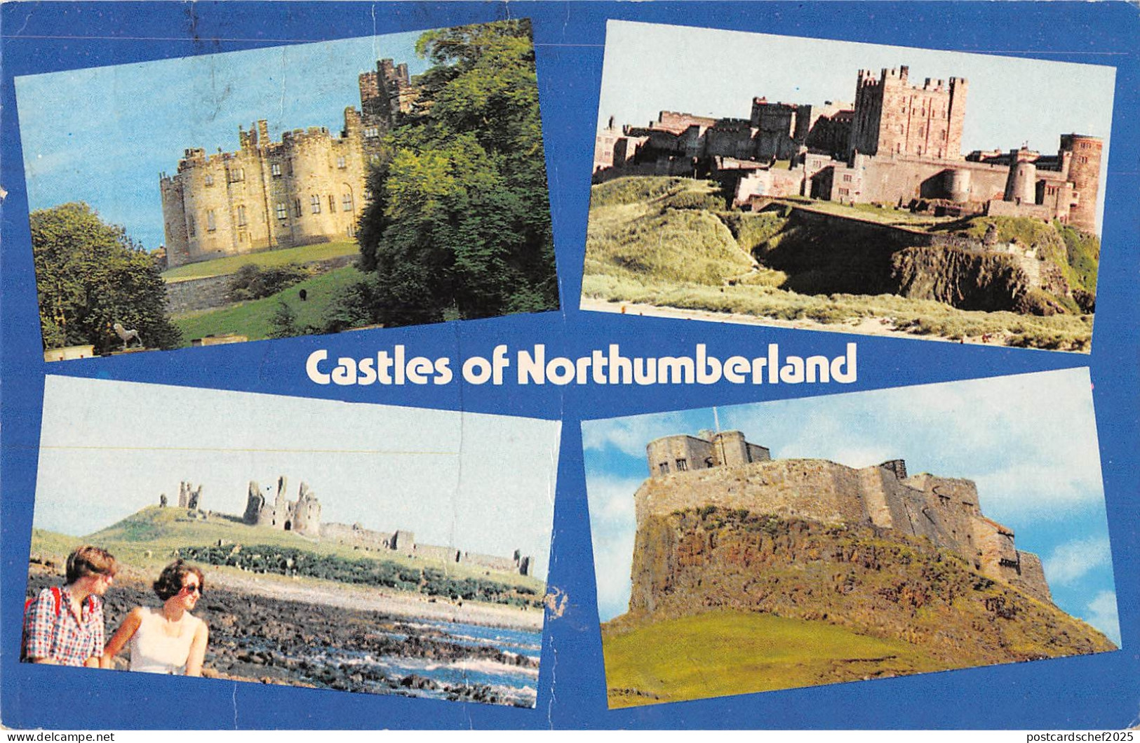 uk9518 castles of northumberland  uk