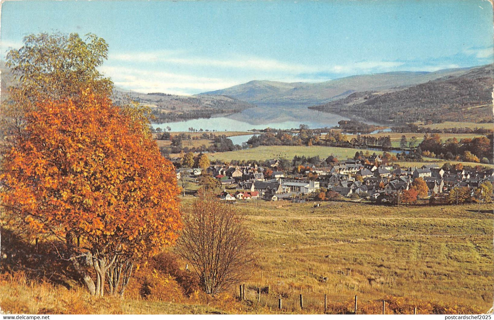 uk9616 from above killin  scotland   uk