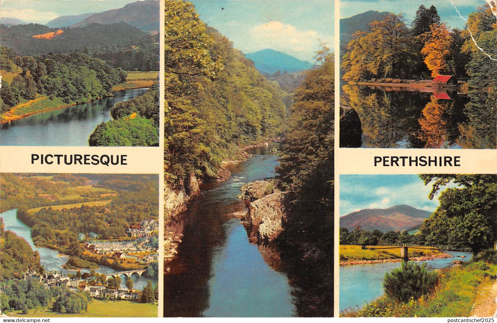 uk9881 picturesque perthshire scotland  uk