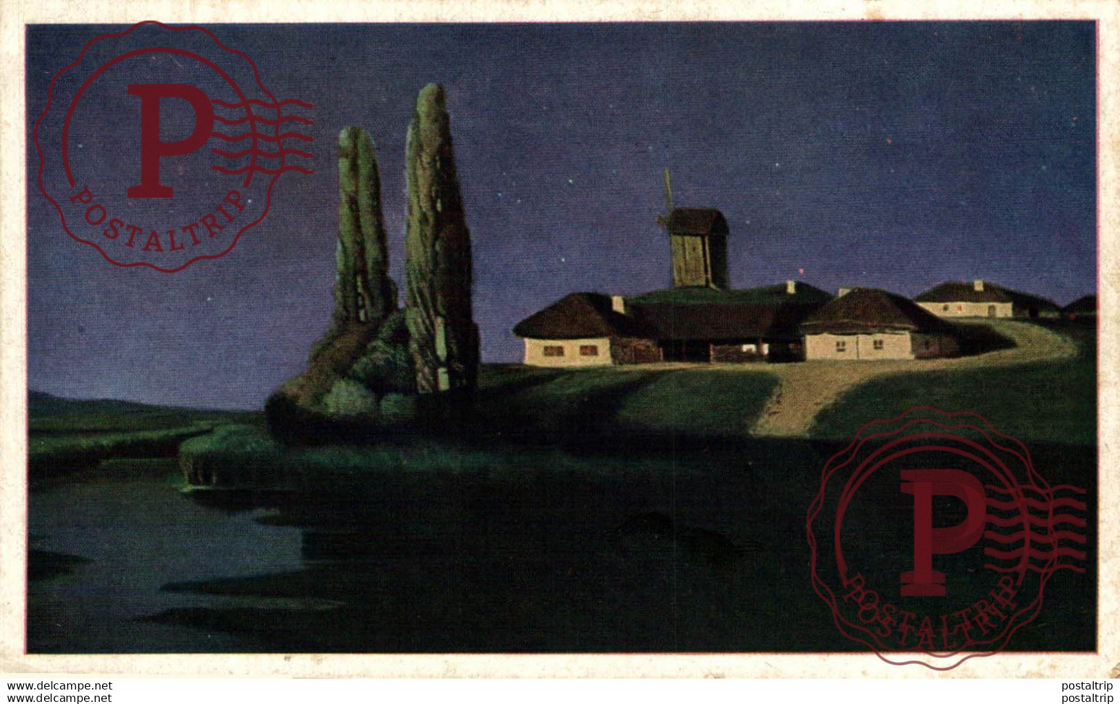 UKRAINE RUSSIE - GALERIE TRETAKIOFF - NUIT EN UKRAINE par A. I. KOUINDJI UCRANIA