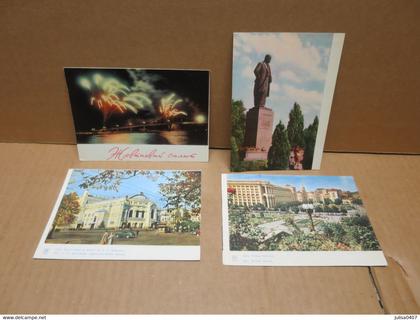 KIEV KIEFF (Ukraine) 4 cartes semi modernes vues diverses