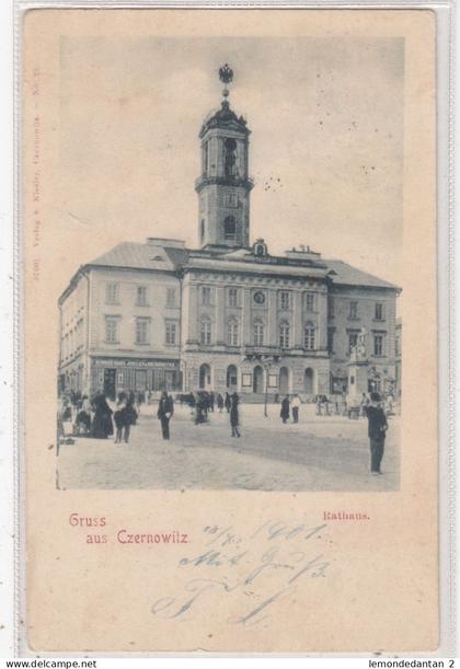 Tsjernivtsi - Czernowitz. Rathaus. *