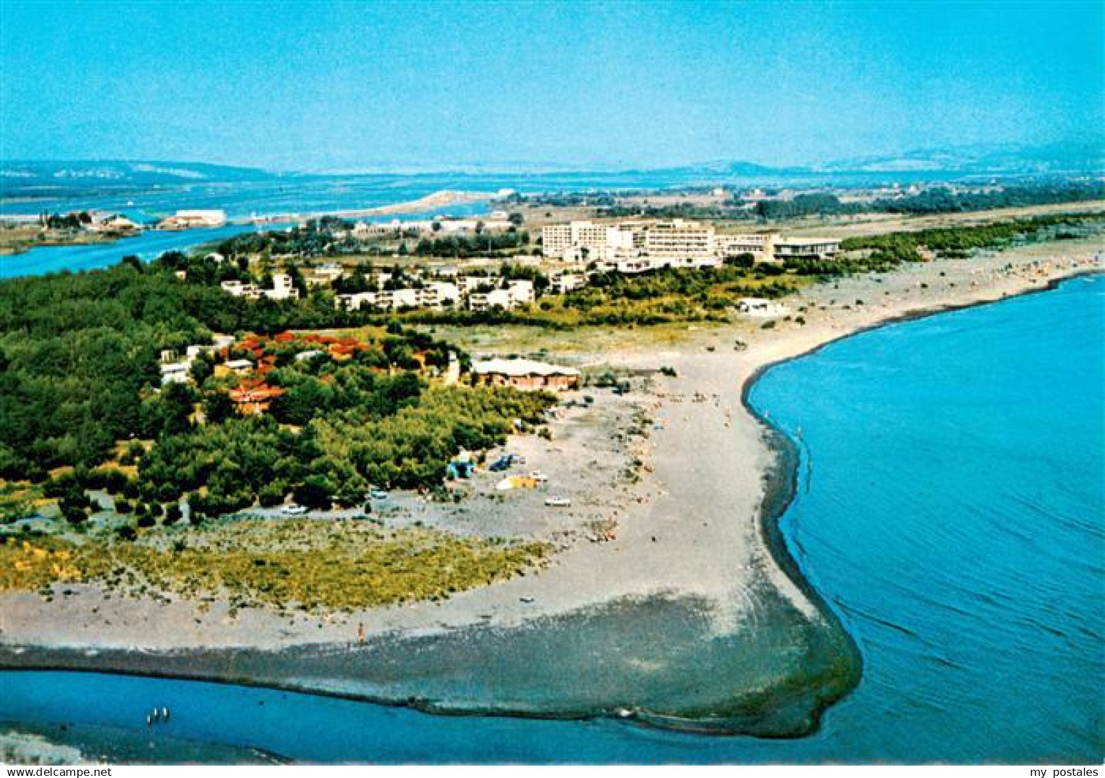 Ulcinj Montenegro Fliegeraufnahme
