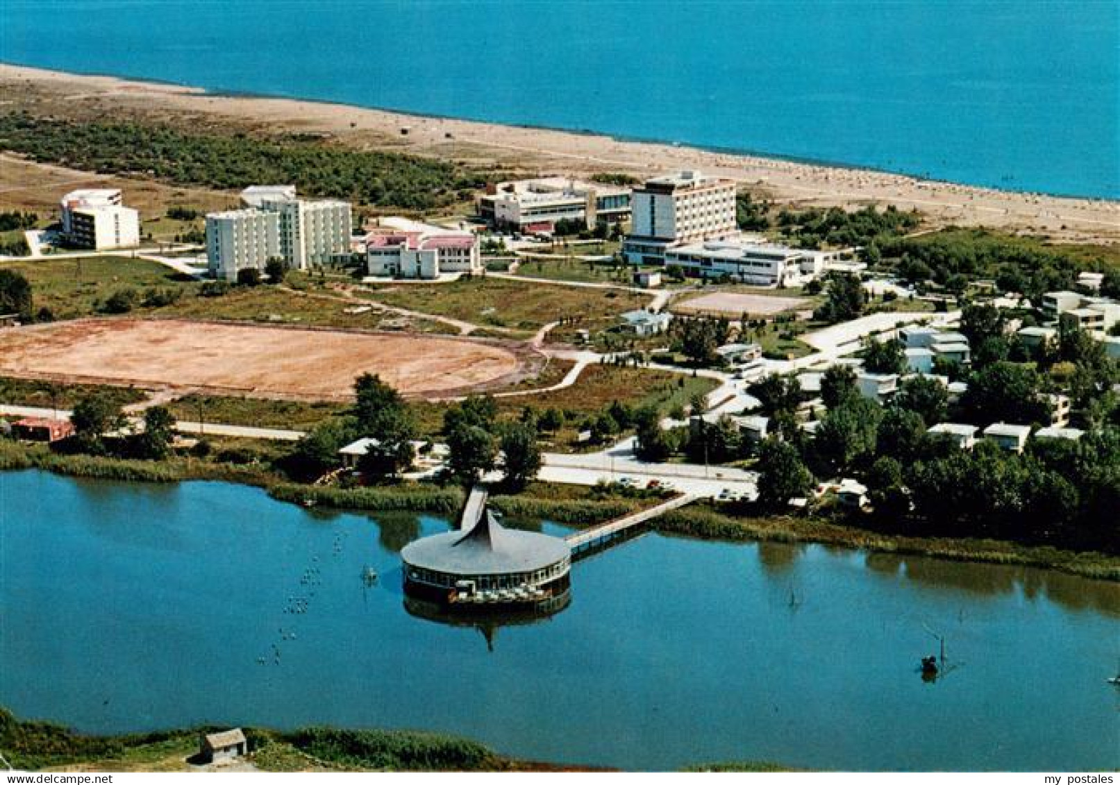 Ulcinj Montenegro Fliegeraufnahme