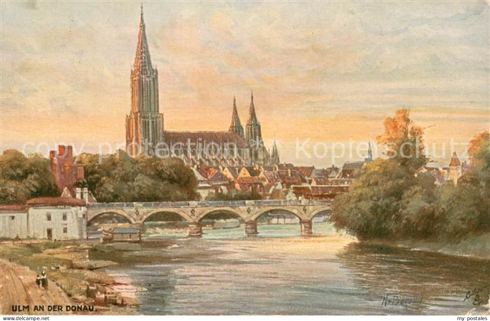 Ulm  Donau Ulm an der Donau OLLETTE Nr.2007