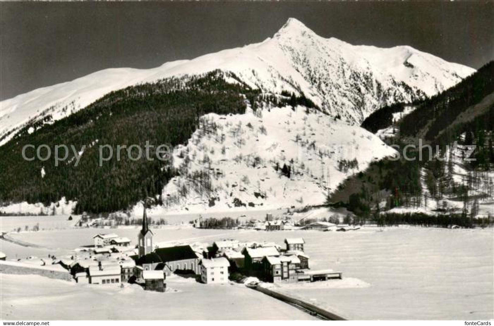 Ulrichen im Goms mit Blasenhorn