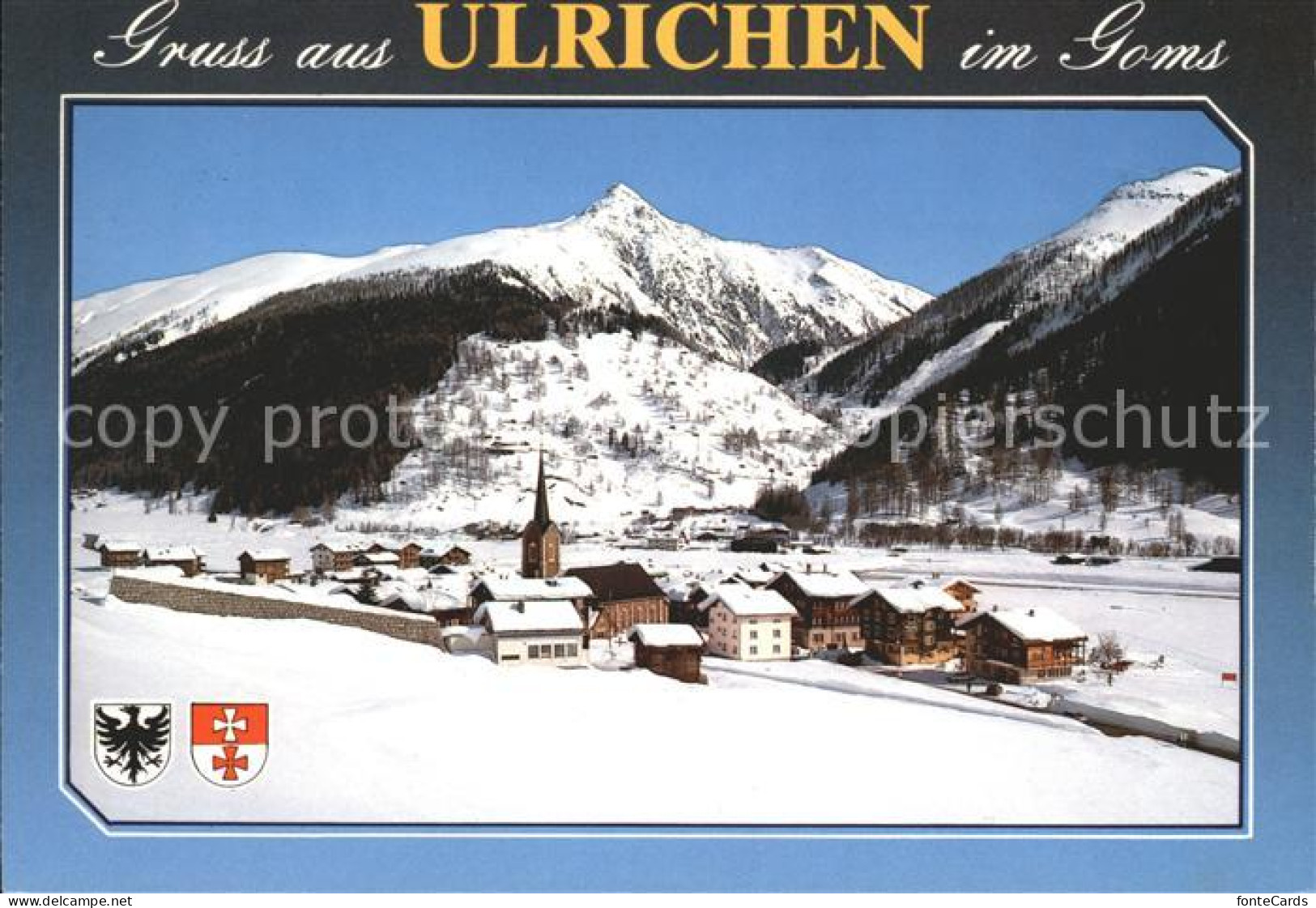 Ulrichen mit Blasenhorn