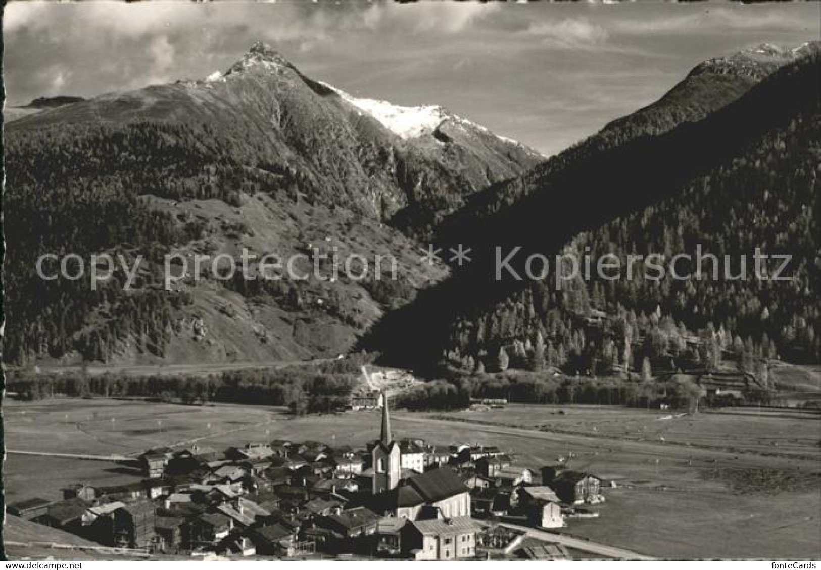 Ulrichen mit Blashorn