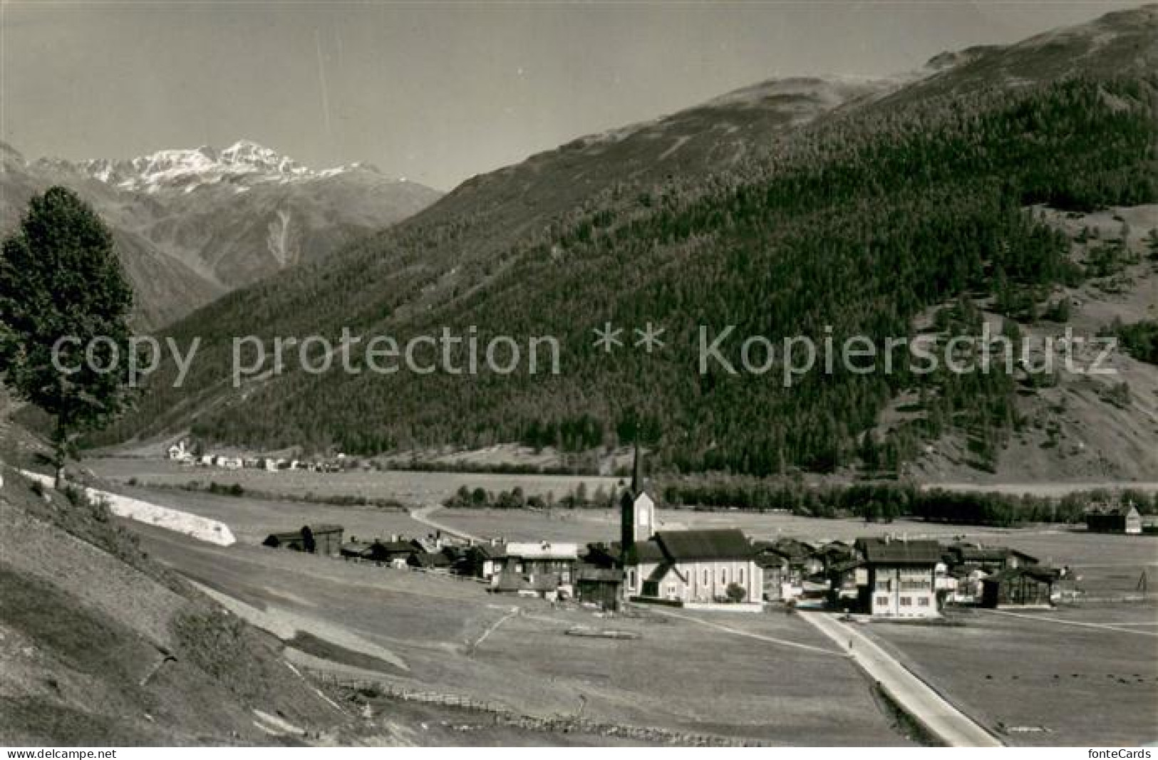 Ulrichen Panorama mit Muttenhoerner