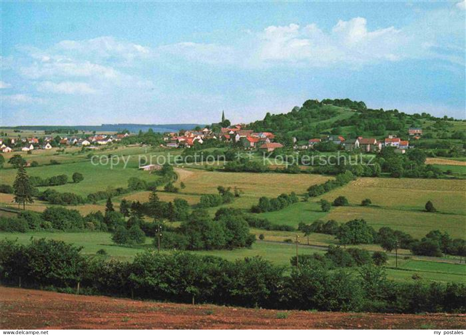 Ulrichstein Vogelsbergkreis Hessen Panorama
