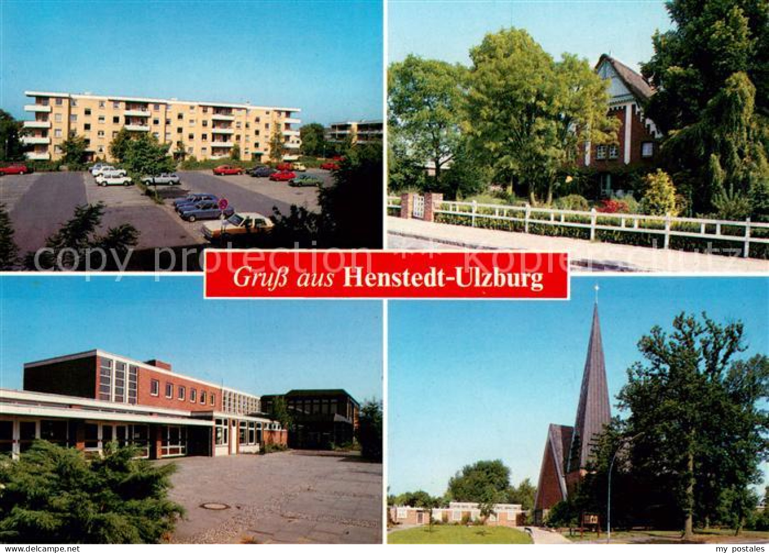 Ulzburg Henstedt Wohnhaus Schule Kirche