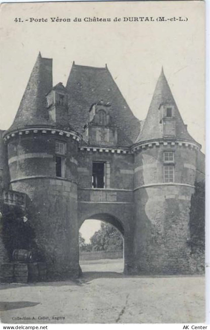 um 1910/20 - Durtal: Porte Veron du Chateau de Durtal - 20060261