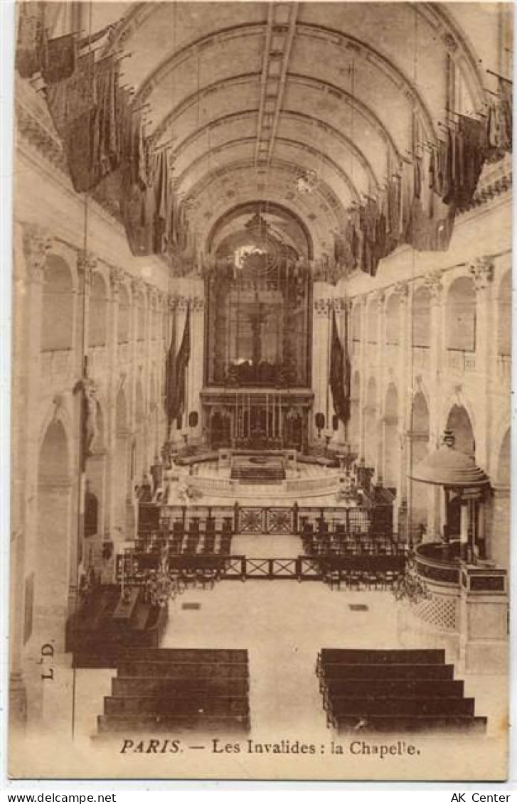 um 1910/20 - Paris: Les Invalides, La Chapelle AKU1 - 20036284