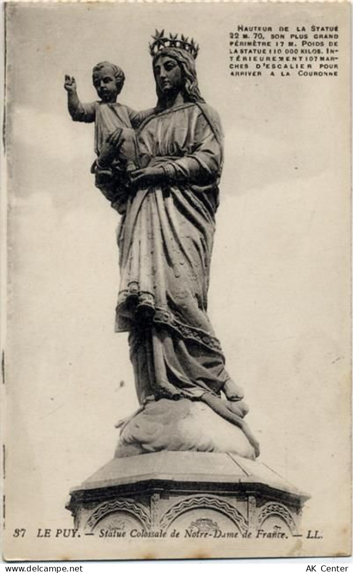 um 1910-20 - Paris, Statue von Notre-Dame - 20038164