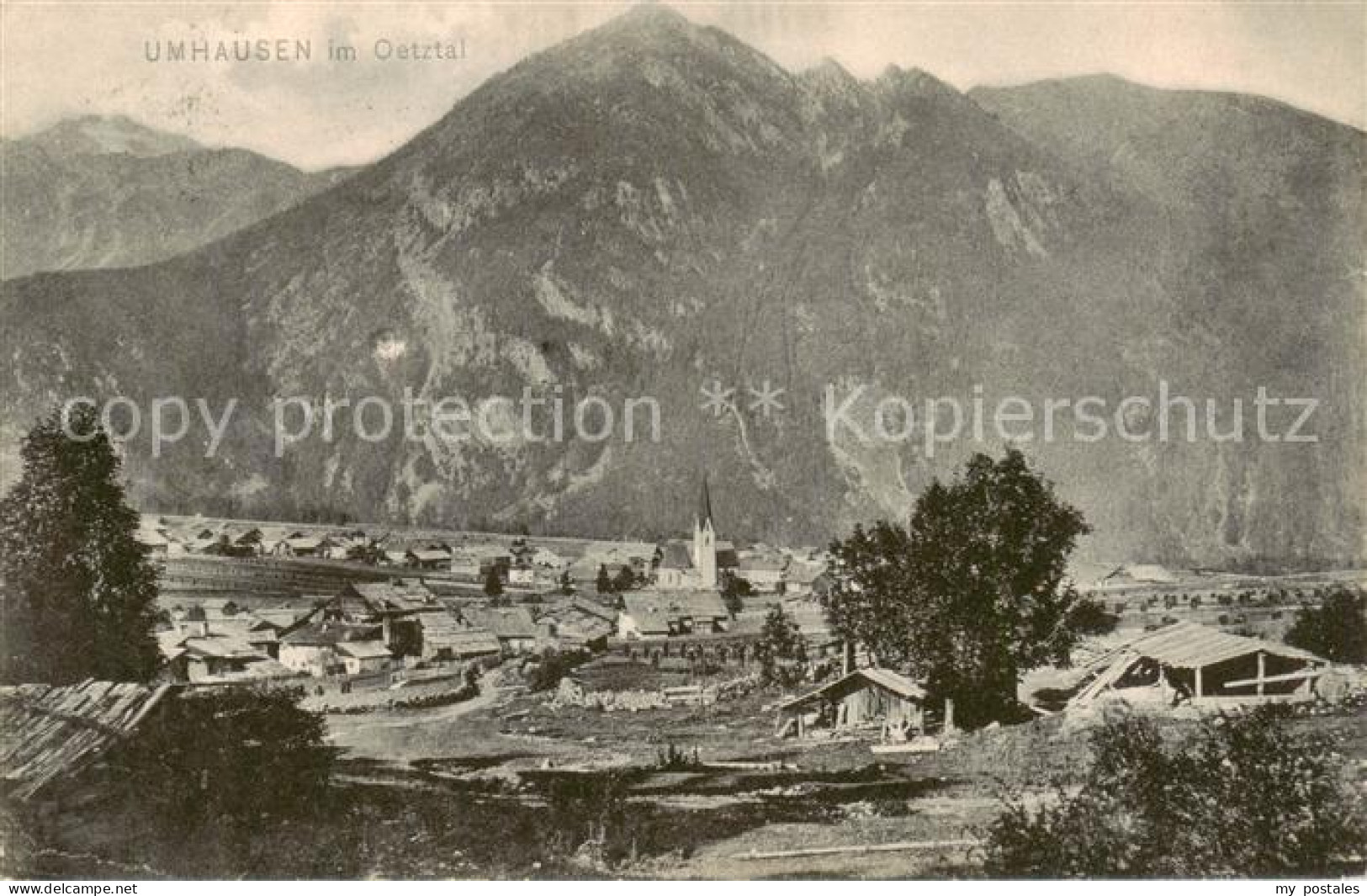 Umhausen oetztal Tirol AT Panorama