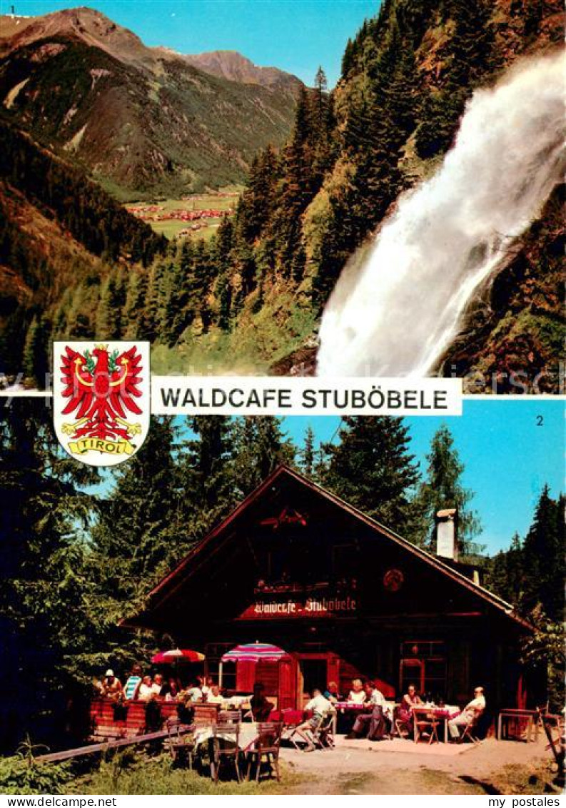 Umhausen Tirol Waldcafe Stuboebele Terrasse